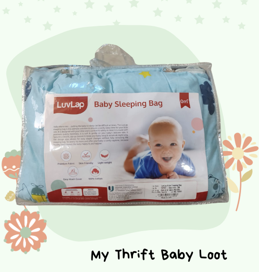 New Luvlap 3 in 1 Baby Bed, Sleeping Bag & Carry Nest ( Mumbai )